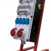 COFFRET DE CHANTIER - ID 4x63A-30mA + AU + 4PC NF + 2PC 32A 3P+T