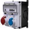COFFRET D'USINE - ID 4x40A-30mA + 1PC 16A 2P+T + 1PC 16A 3P+T