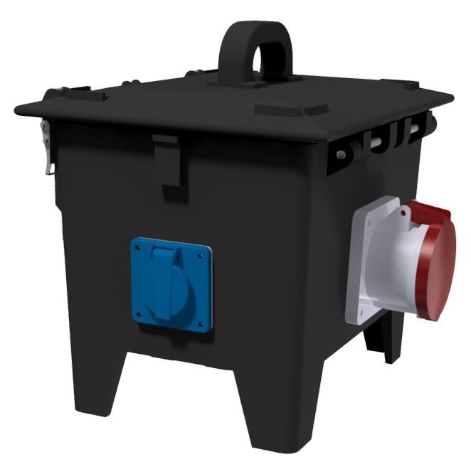 COFFRET DE DISTRIBUTION - 2 Disj 4P 63A + Disj Diff PH/N 16A 30mA + 2PC